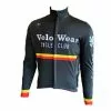 VeloWear Black Belgian Heartland Gabba Jakke