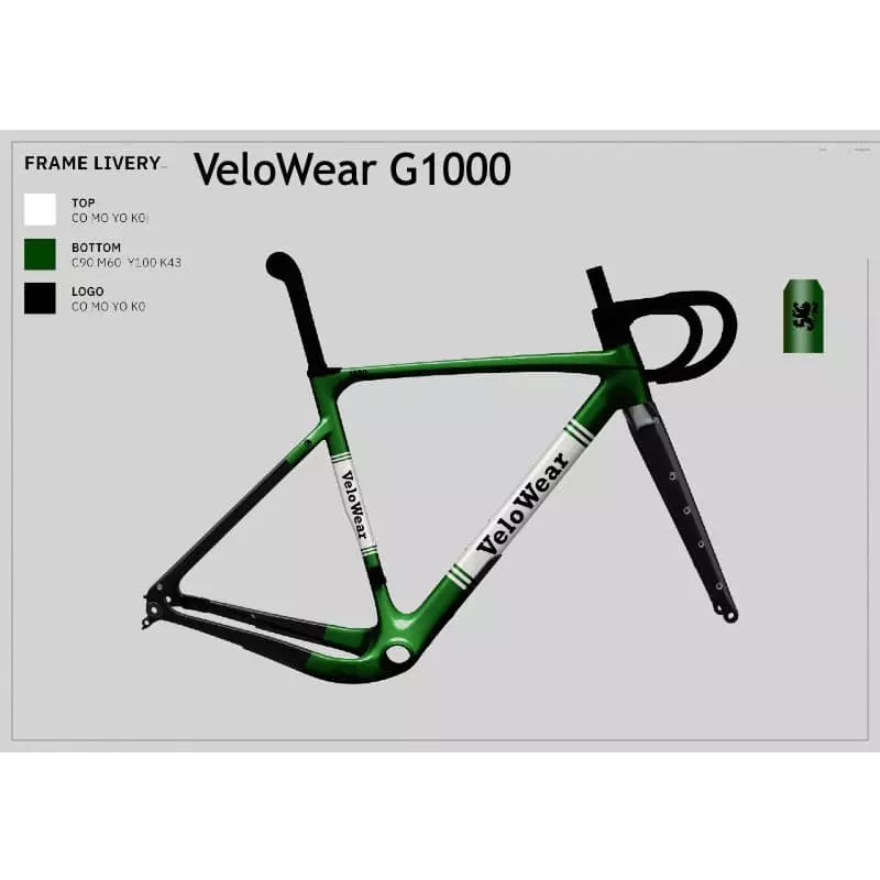VeloWear G1000 Ramme 3 VeloWear G1000 Ramme - Billede 3