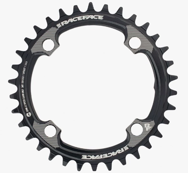 RaceFace Klinge 1 X 12 - 4 Huller 104 BCD 1 RaceFace Klinge 1 X 12 - 4 Huller 104 BCD
