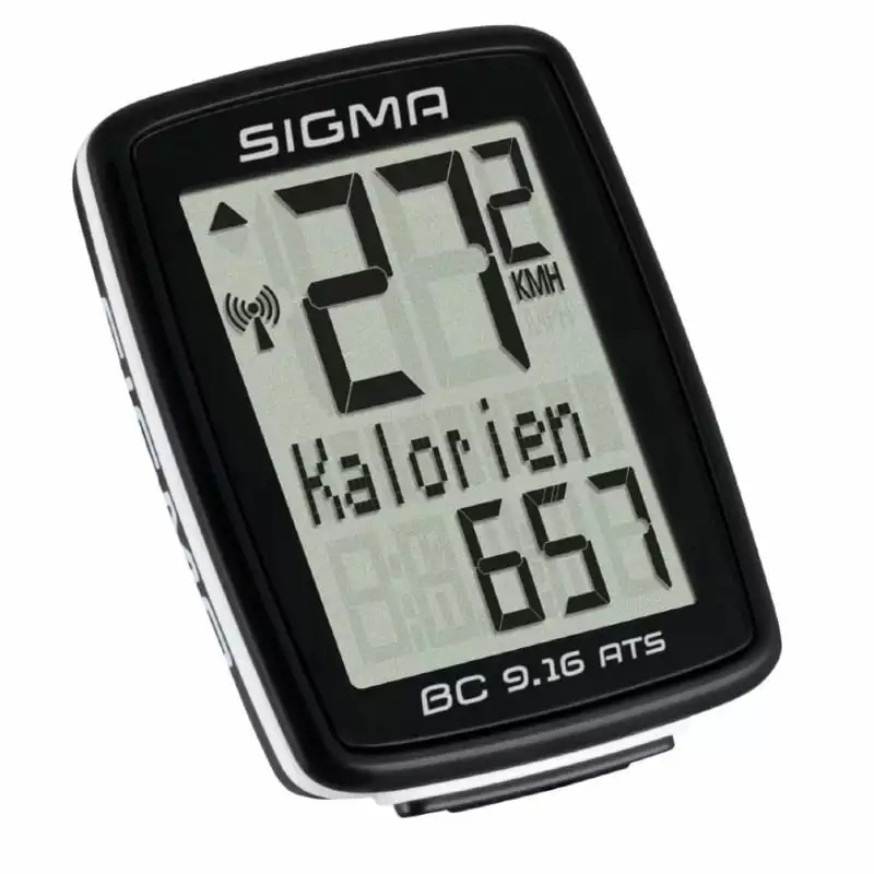 Sigma BC 9.16 ATS Cykelcomputer 1 Sigma BC 9.16 ATS Cykelcomputer