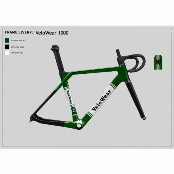 VeloWear 1000 Ramme 4 VeloWear 1000 Ramme - Billede 4