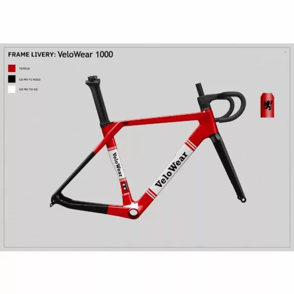 VeloWear 1000 Ramme 3 VeloWear 1000 Ramme - Billede 3