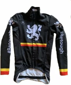 VeloWear Black Belgian Heartland V2 Gabba Jakke