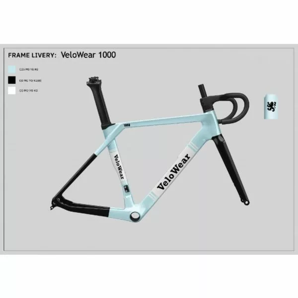VeloWear 1000 Ramme 2 VeloWear 1000 Ramme - Billede 2
